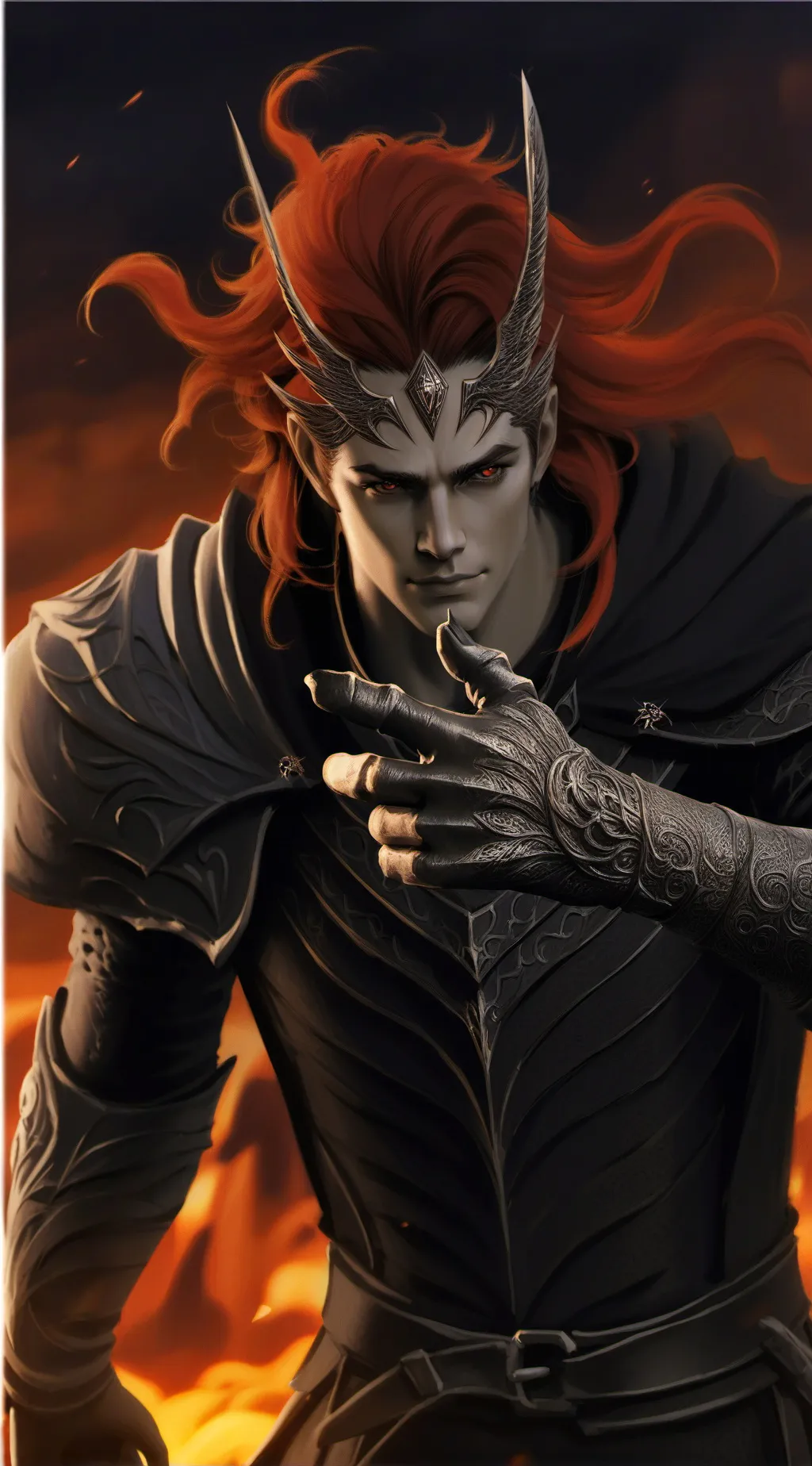 ai character: lucas  background