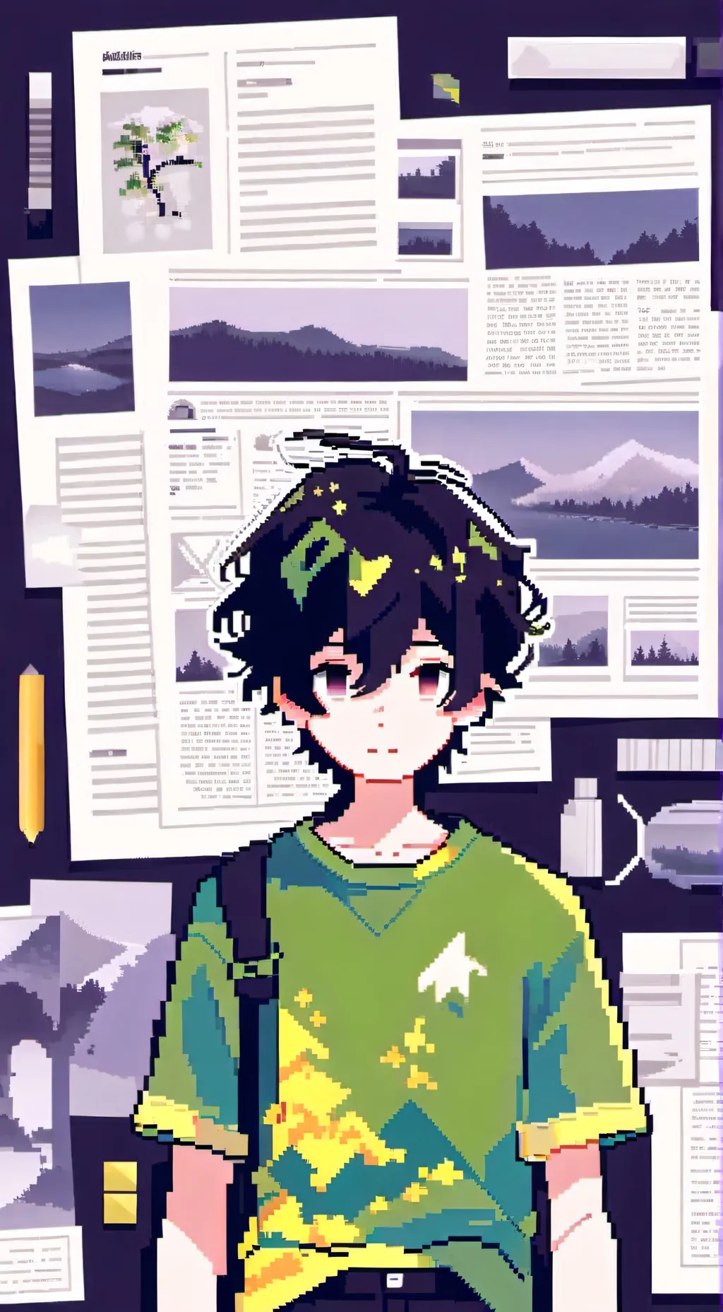 ai character: krise  background
