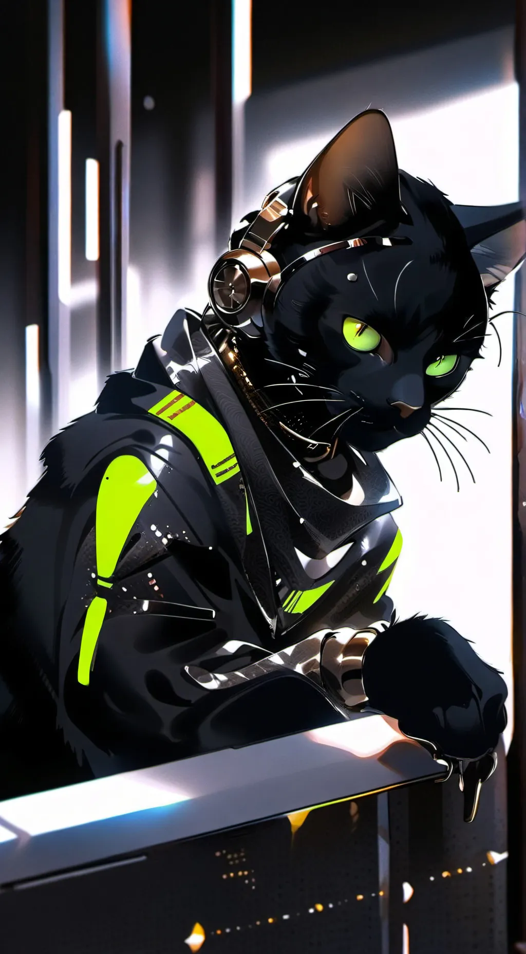 ai character: Byte background