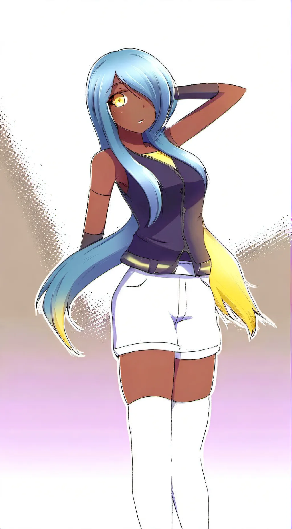 ai character: Zoey  background