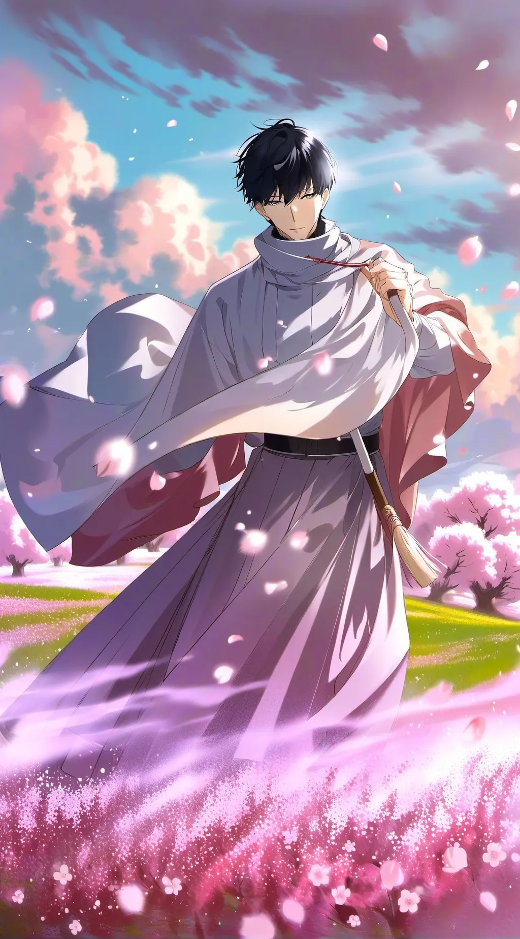 ai character: Sung Jinwoo background