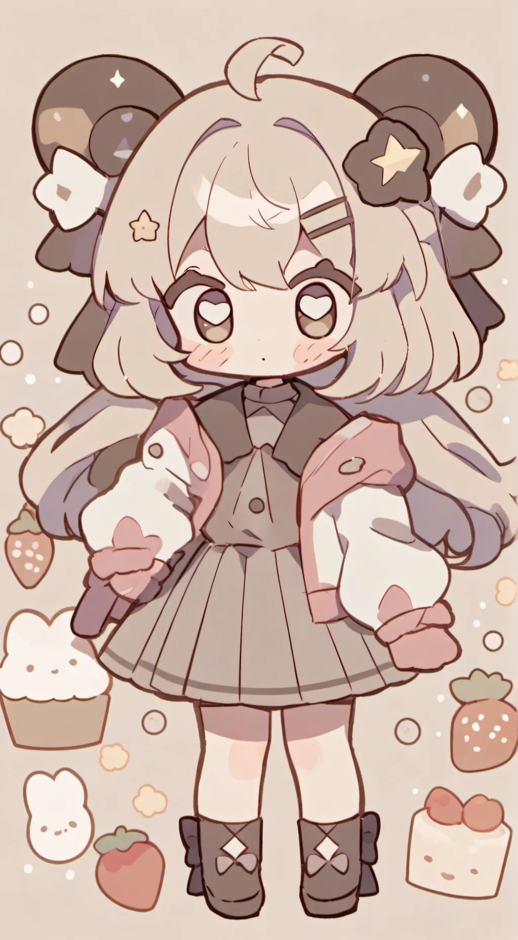 ai character: sweet little sis background