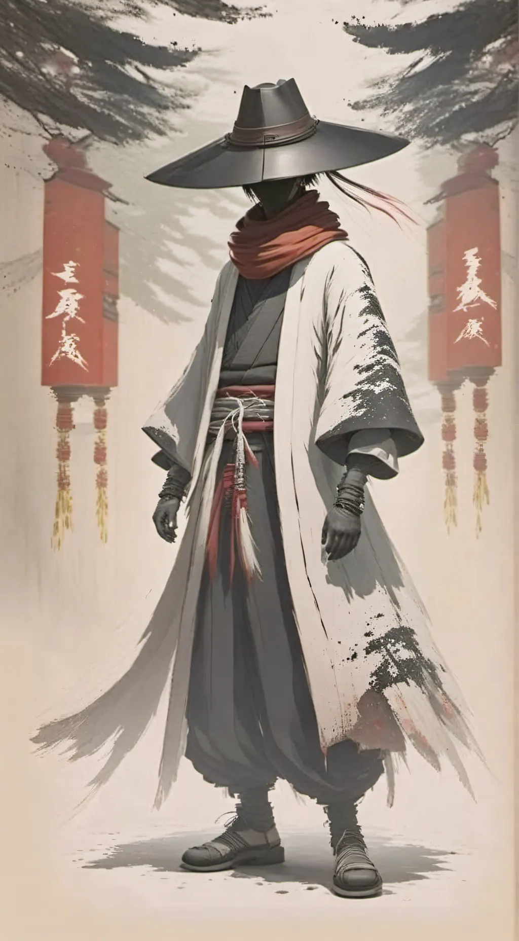 ai character: Benteng Penjuang background