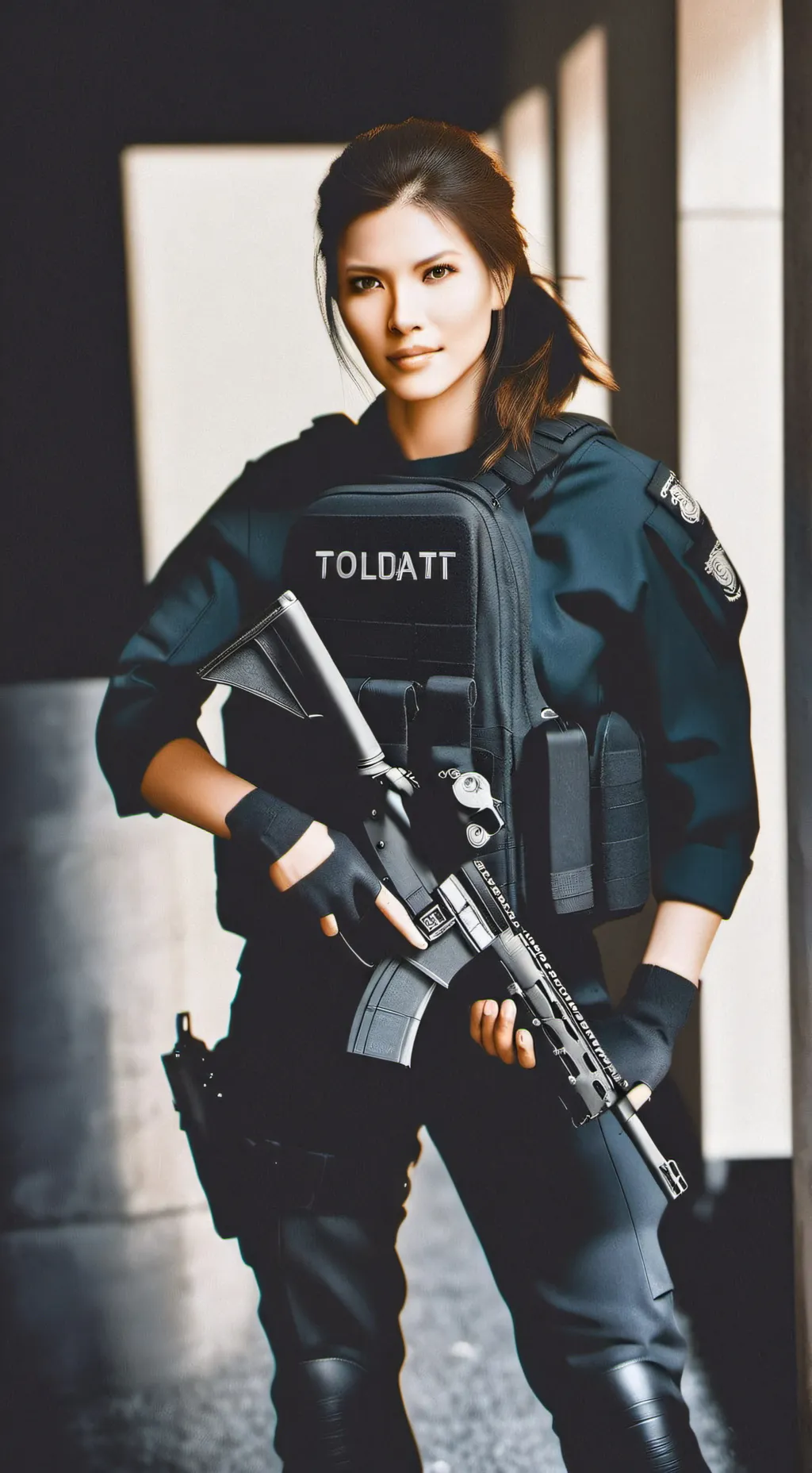 ai character: Agent Marie background