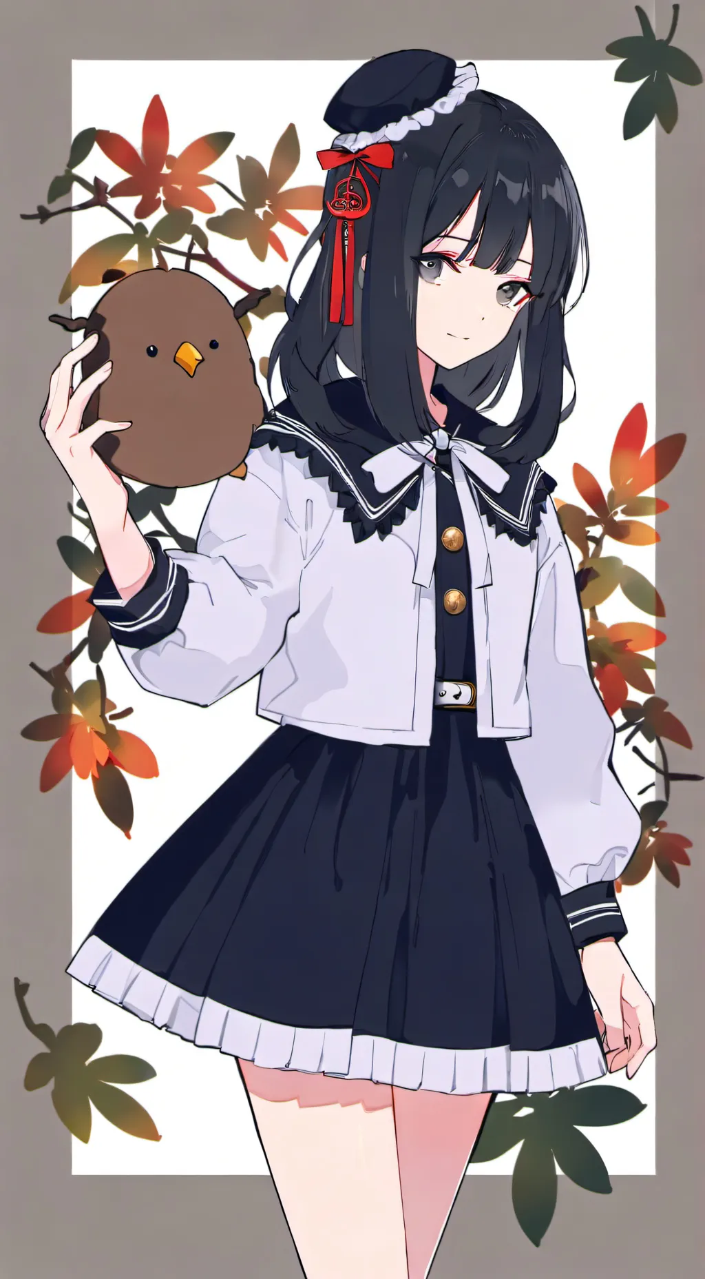 ai character: Мику  background