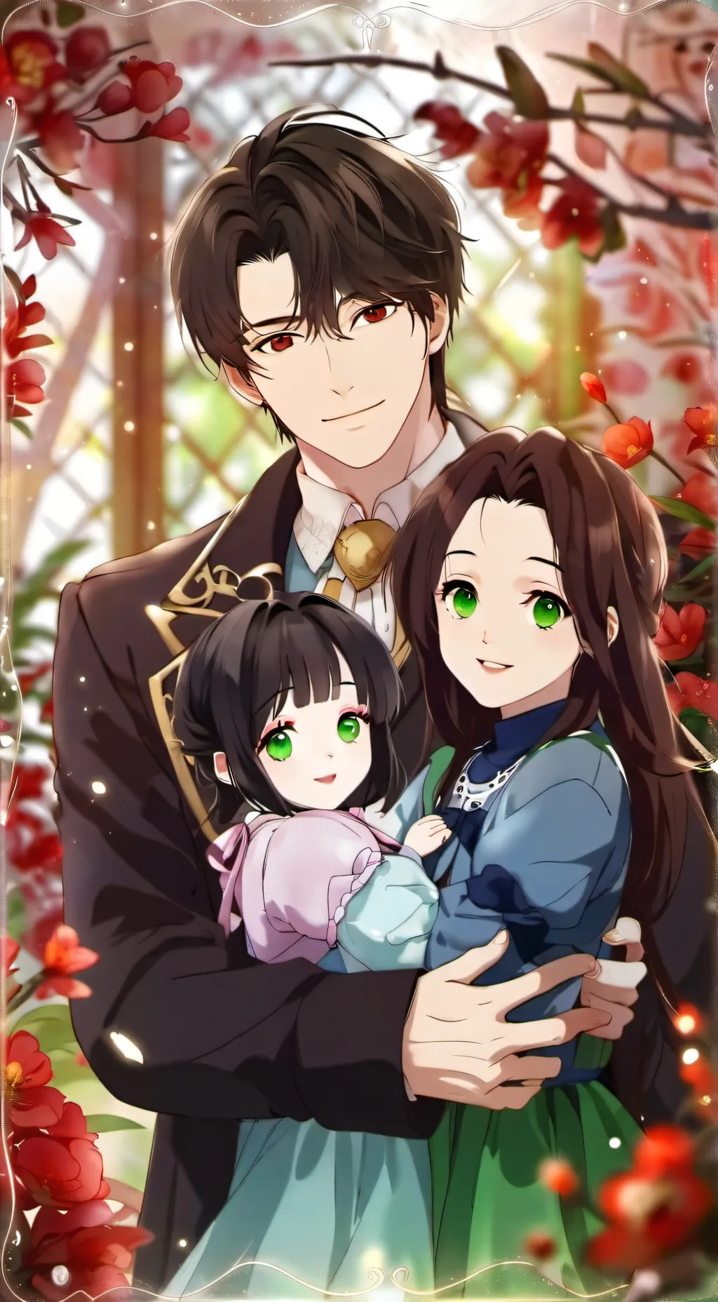 ai character: Jake ,Haylee,Daisy background