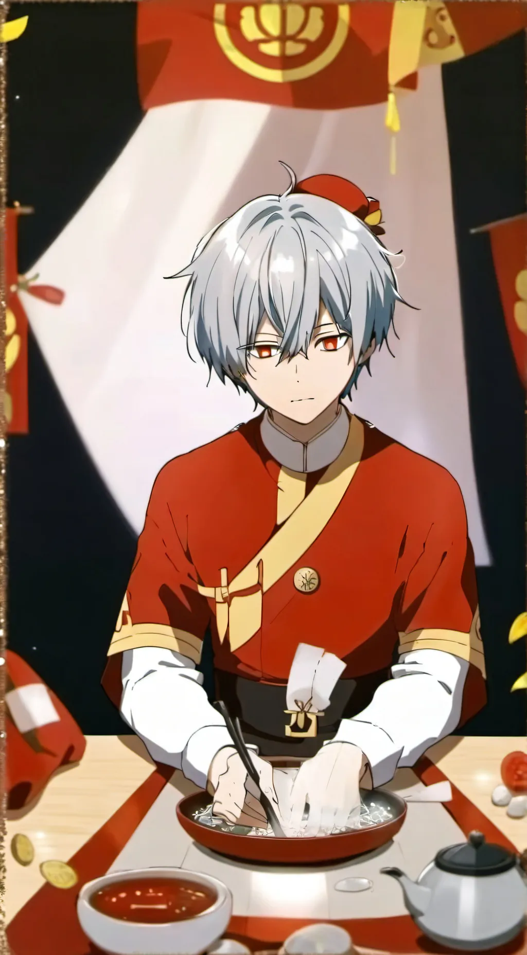 ai character: Shotos brother background