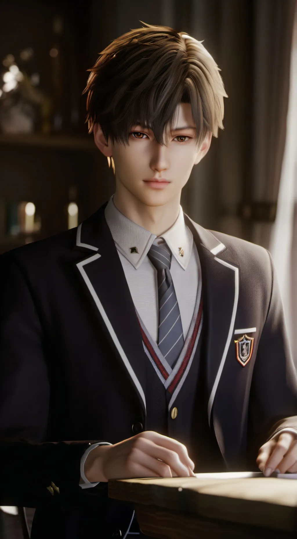 ai character: Edward De Villa background