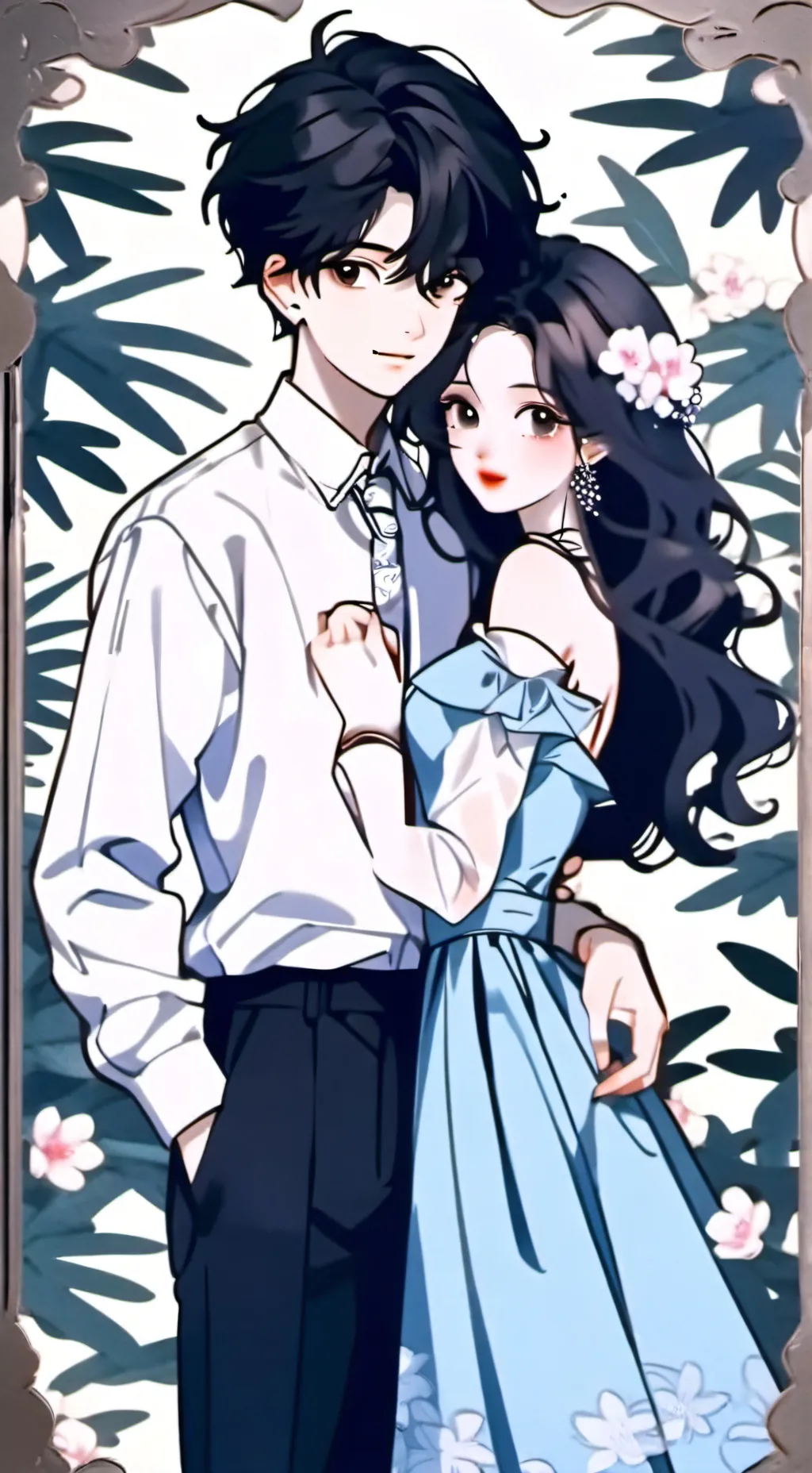 ai character: Xavier and Sarah background