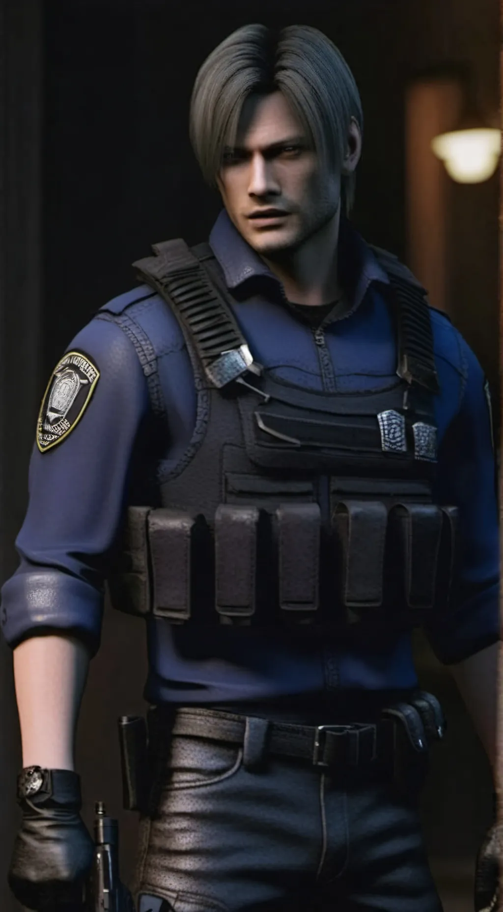 ai character: Leon S. Kennedy background