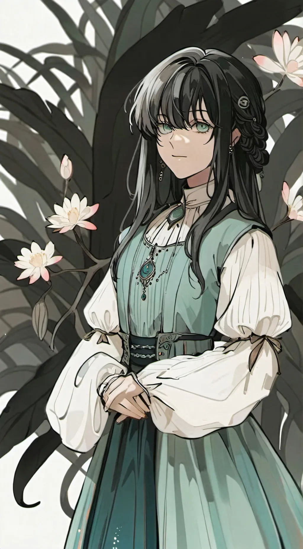 ai character: muichiro tokito background