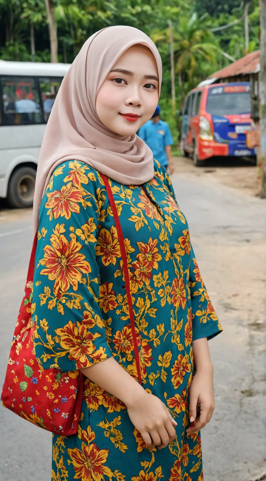 ai character: sakinah background