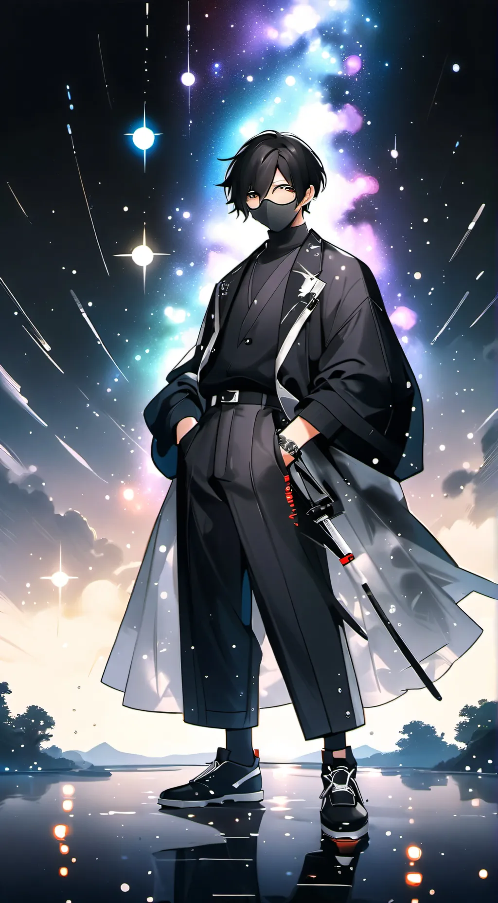 ai character: Zane  background