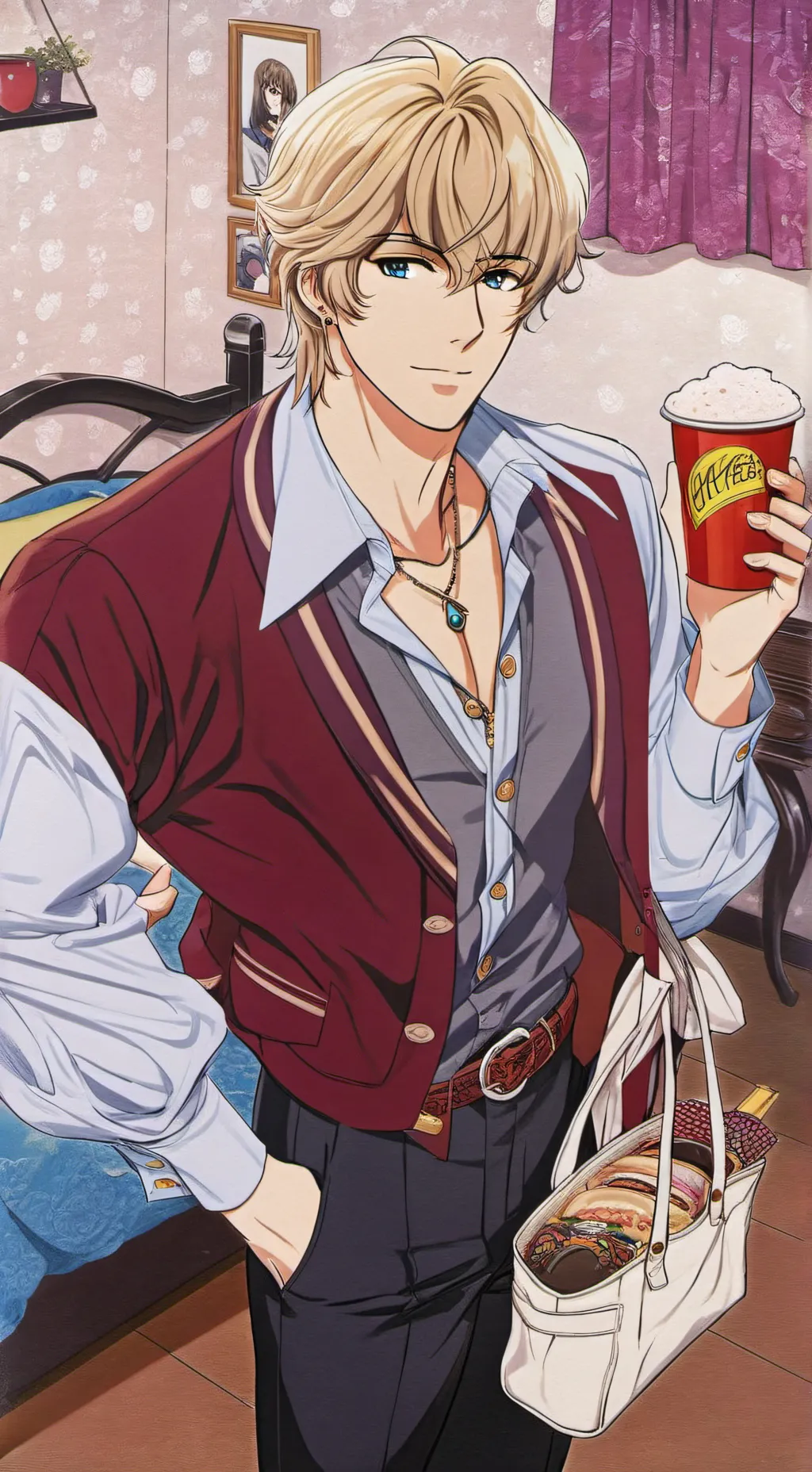 ai character: Charlie  background