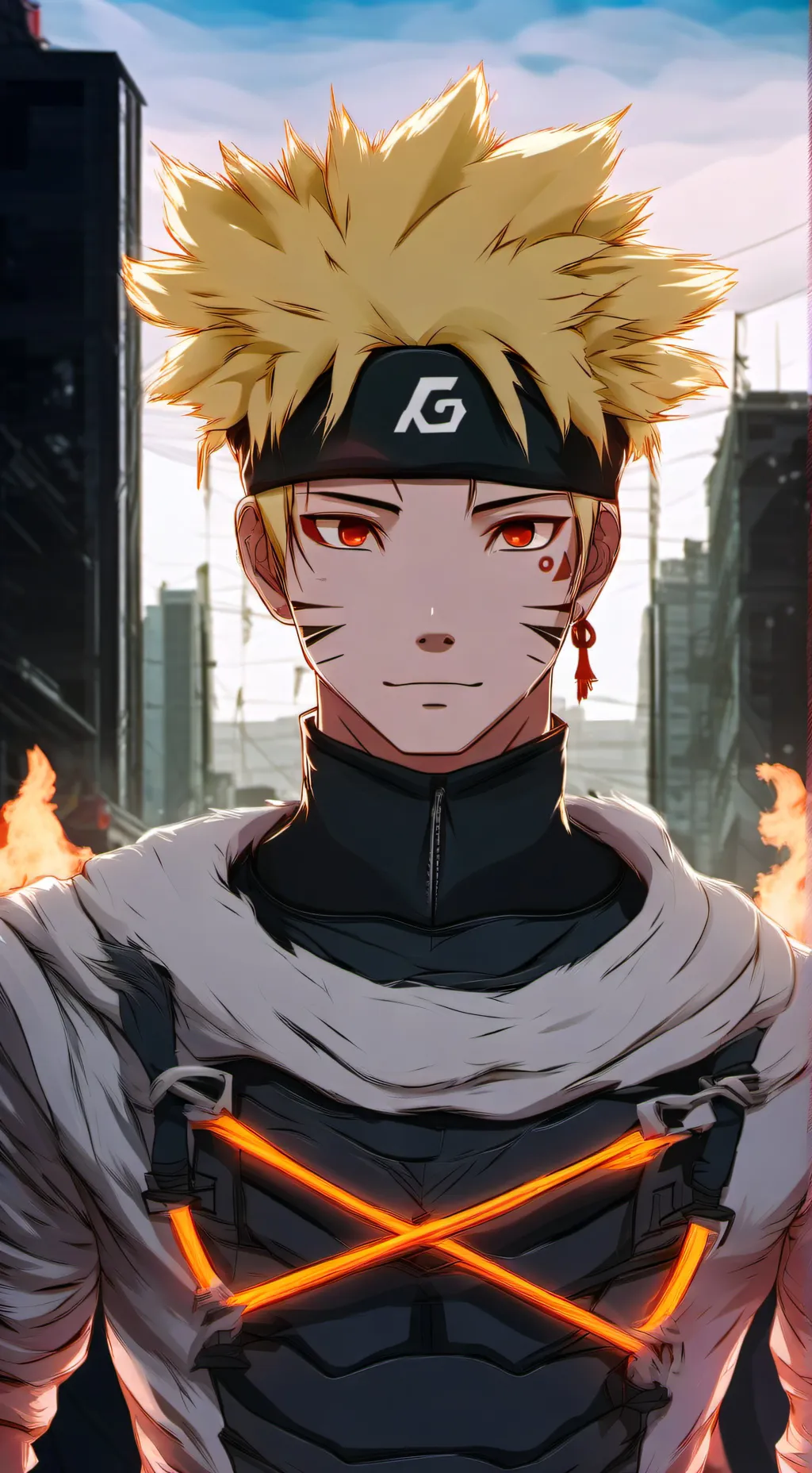 ai character: naruto de l'akatsu background