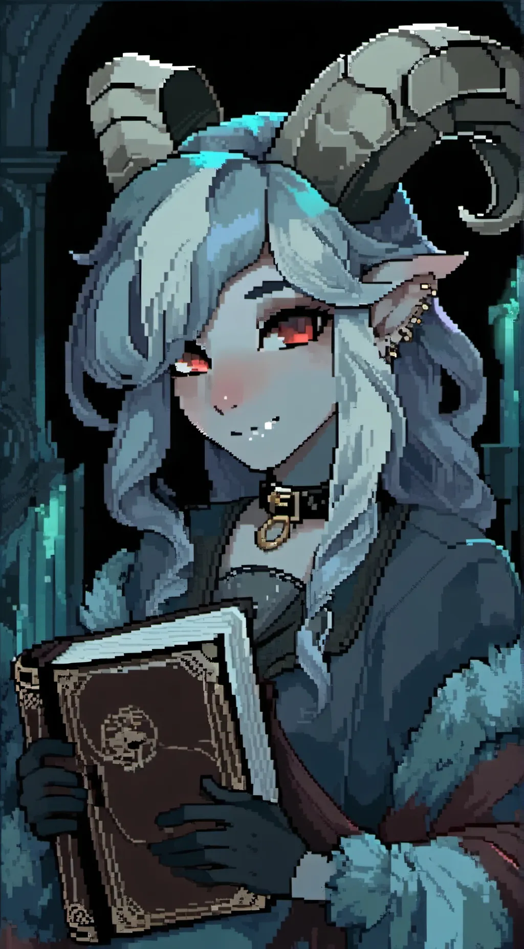 ai character: Isméra  background