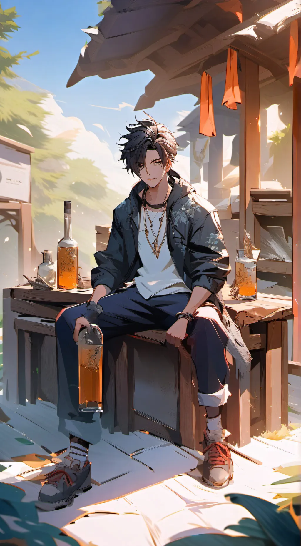 ai character: Zane background