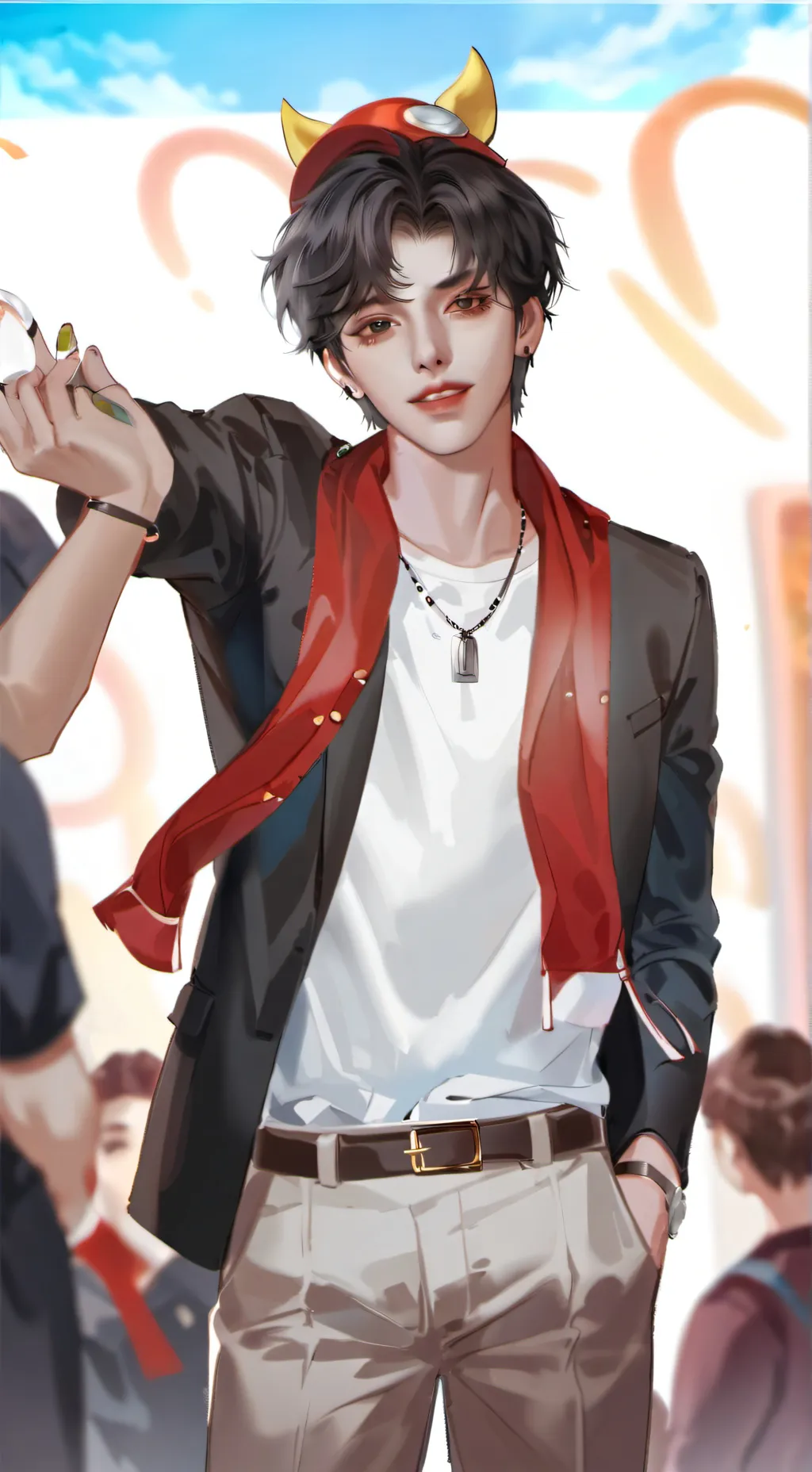 ai character: Mha Dekus fav char background