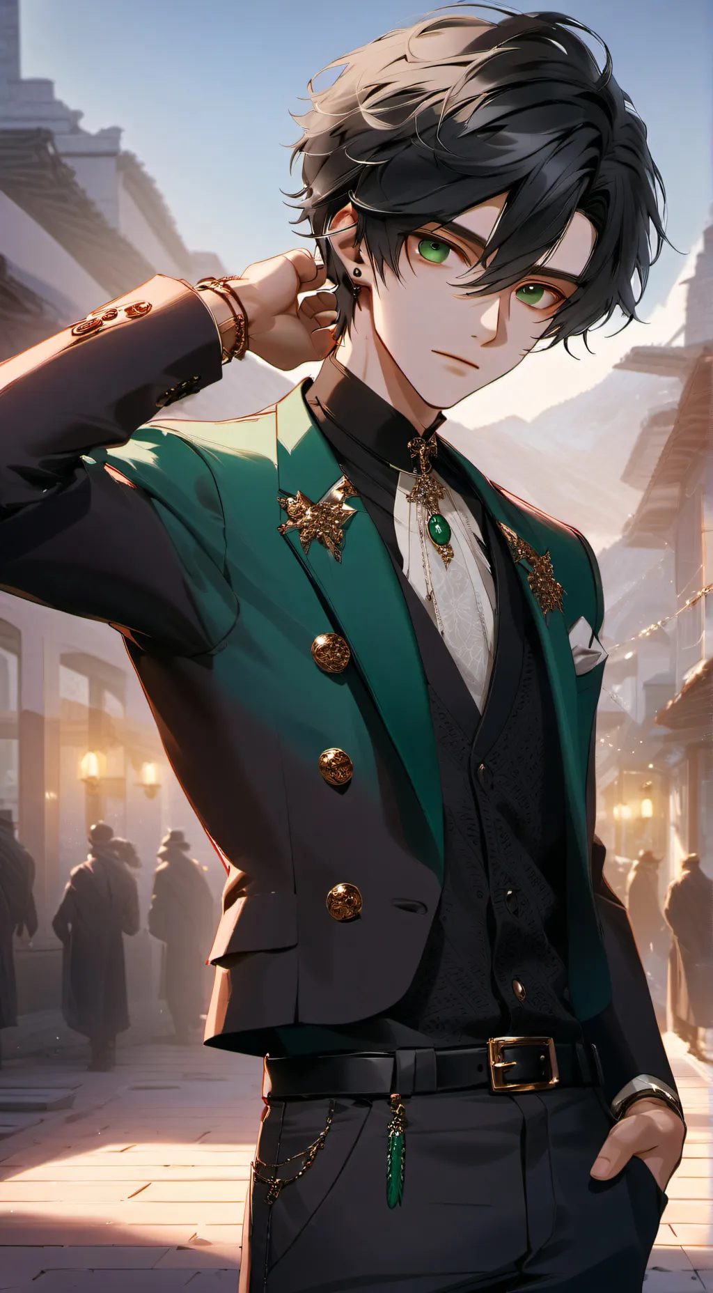 ai character: calub background