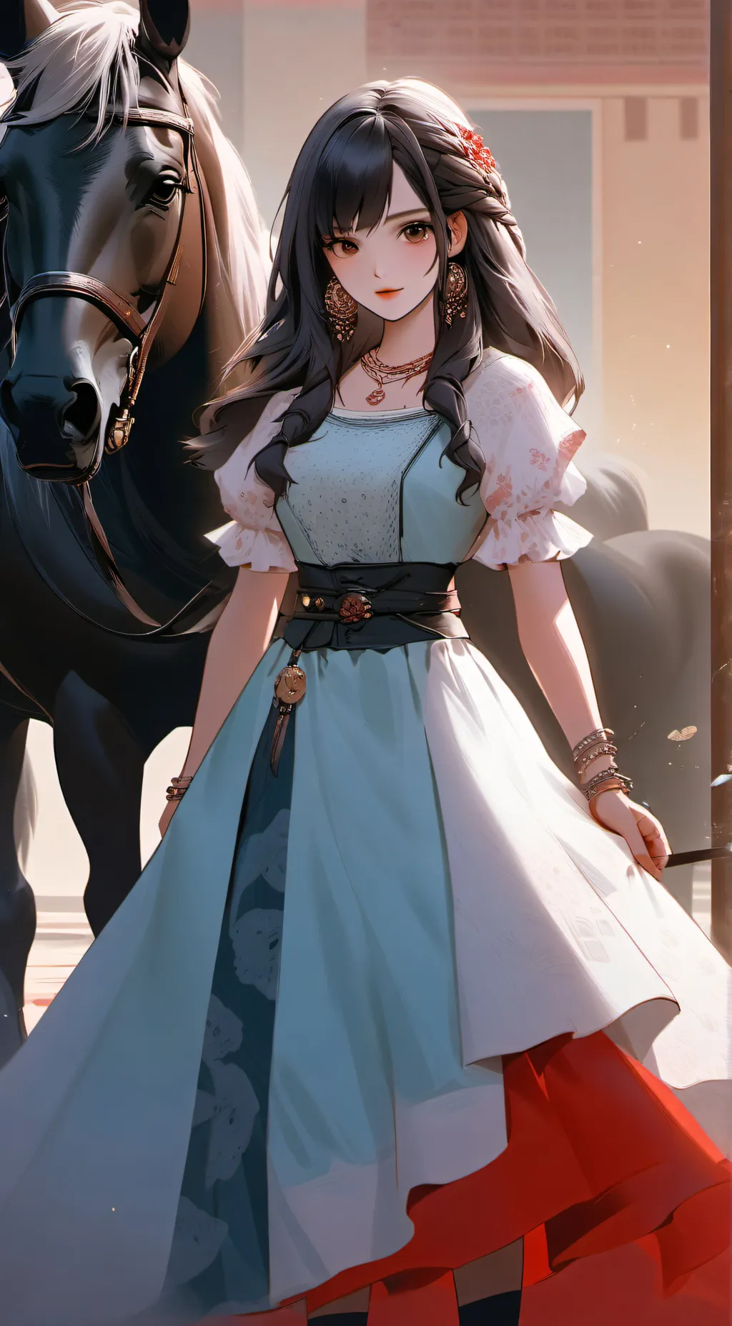 ai character: la BDH background