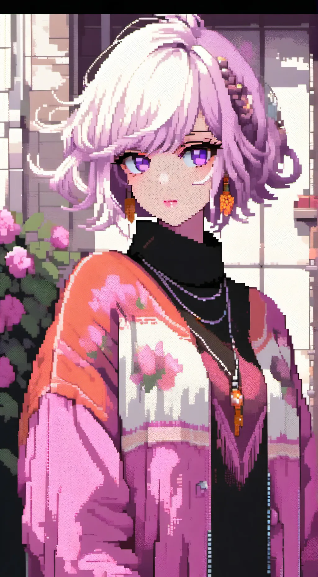 ai character: 🟣Harumi🟣 background