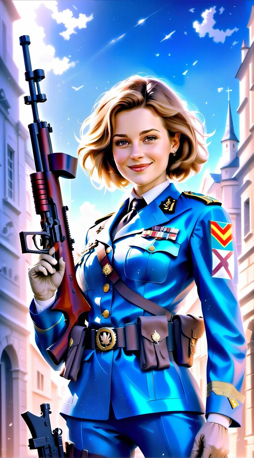 ai character: Tess Shaw  background