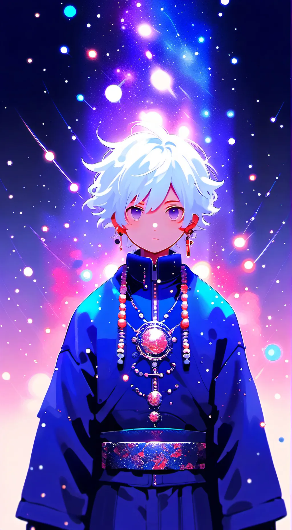 ai character: indigo  background