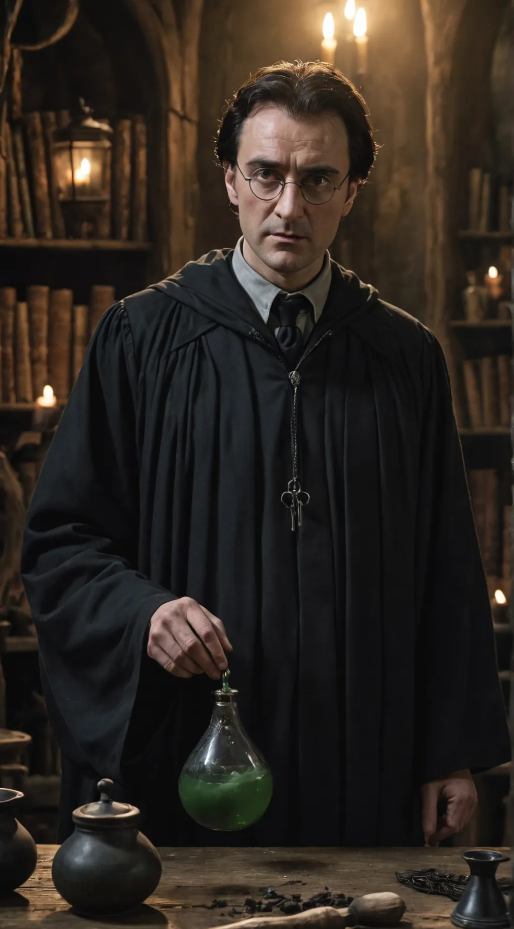 ai character: Severus Snape background