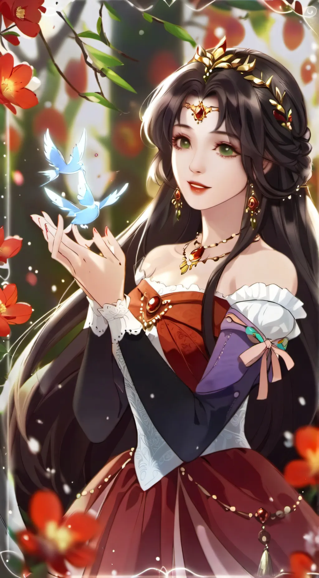 ai character: Royalty 2 background