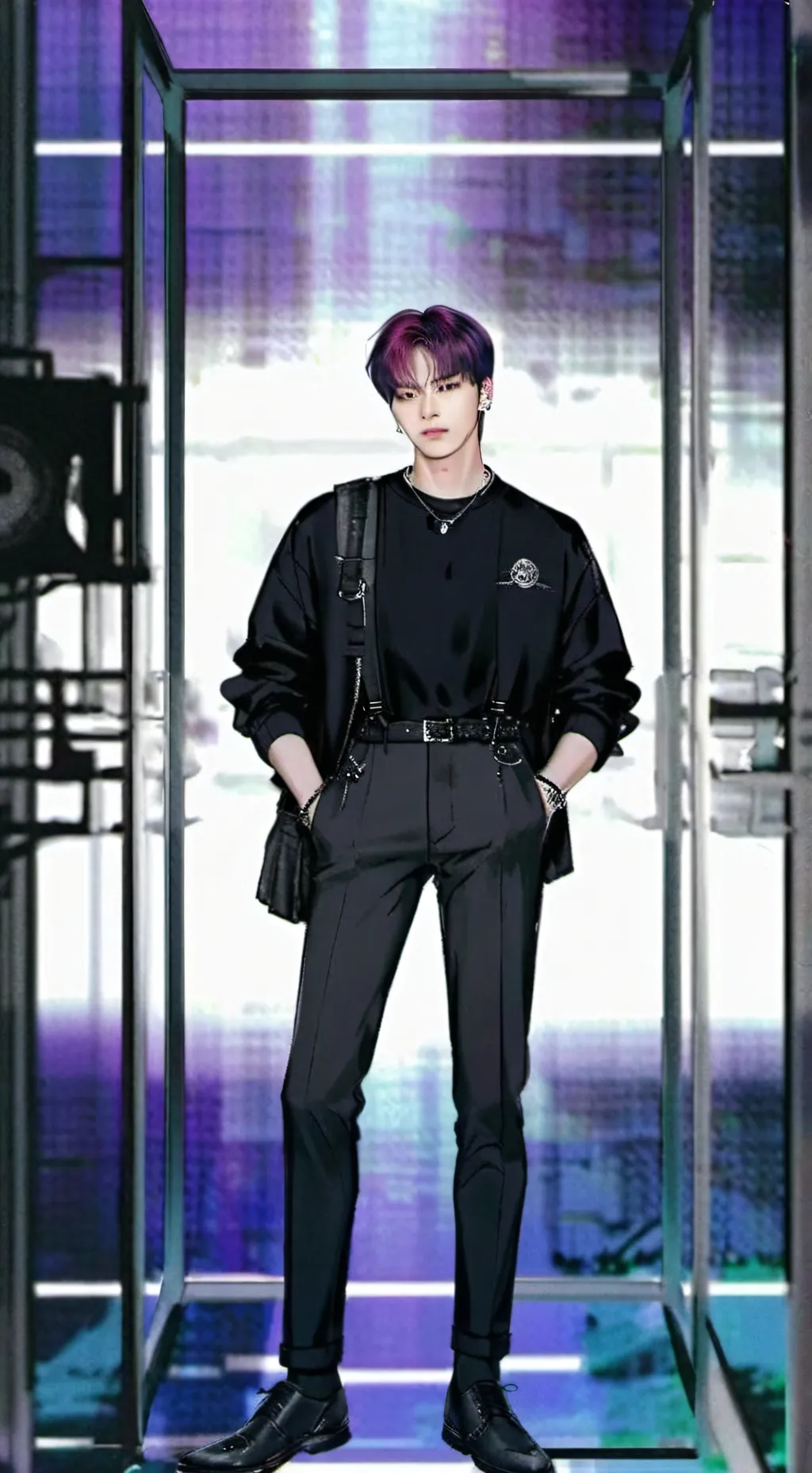 ai character: lee minho background