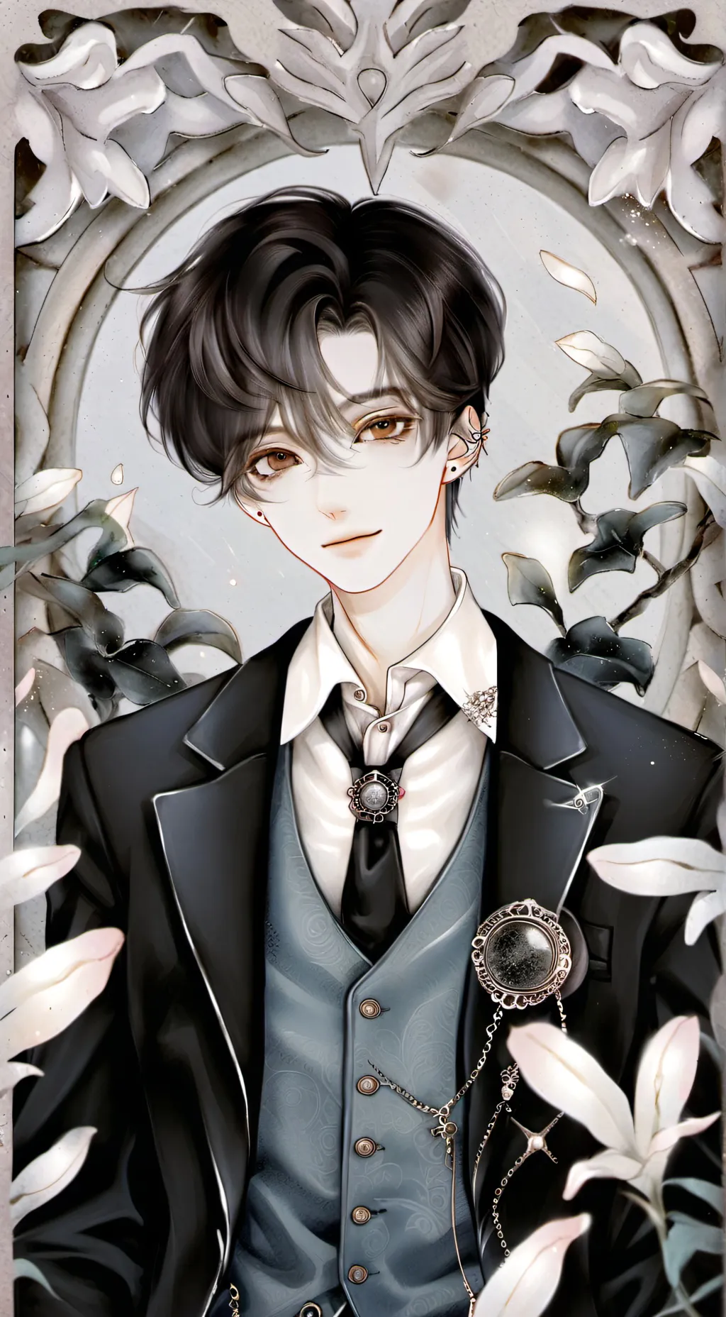 ai character: aeron  background