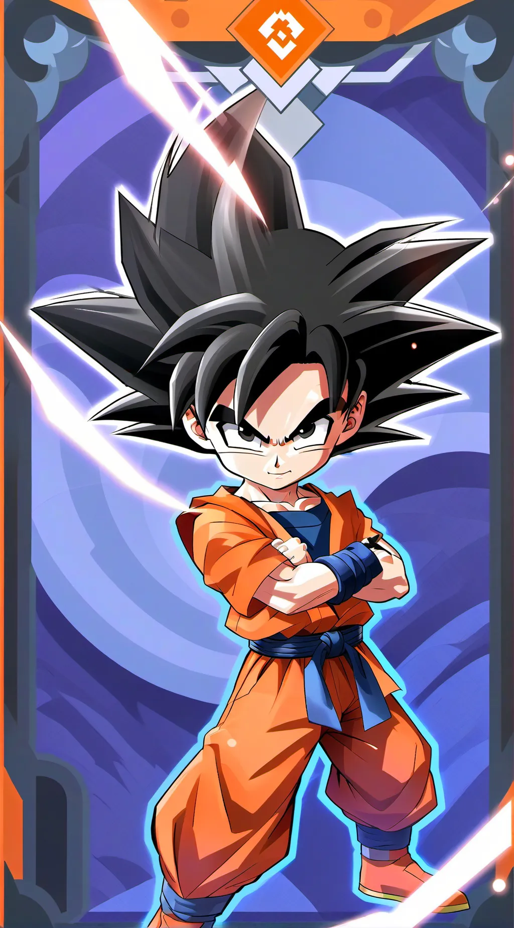 ai character: Goku background