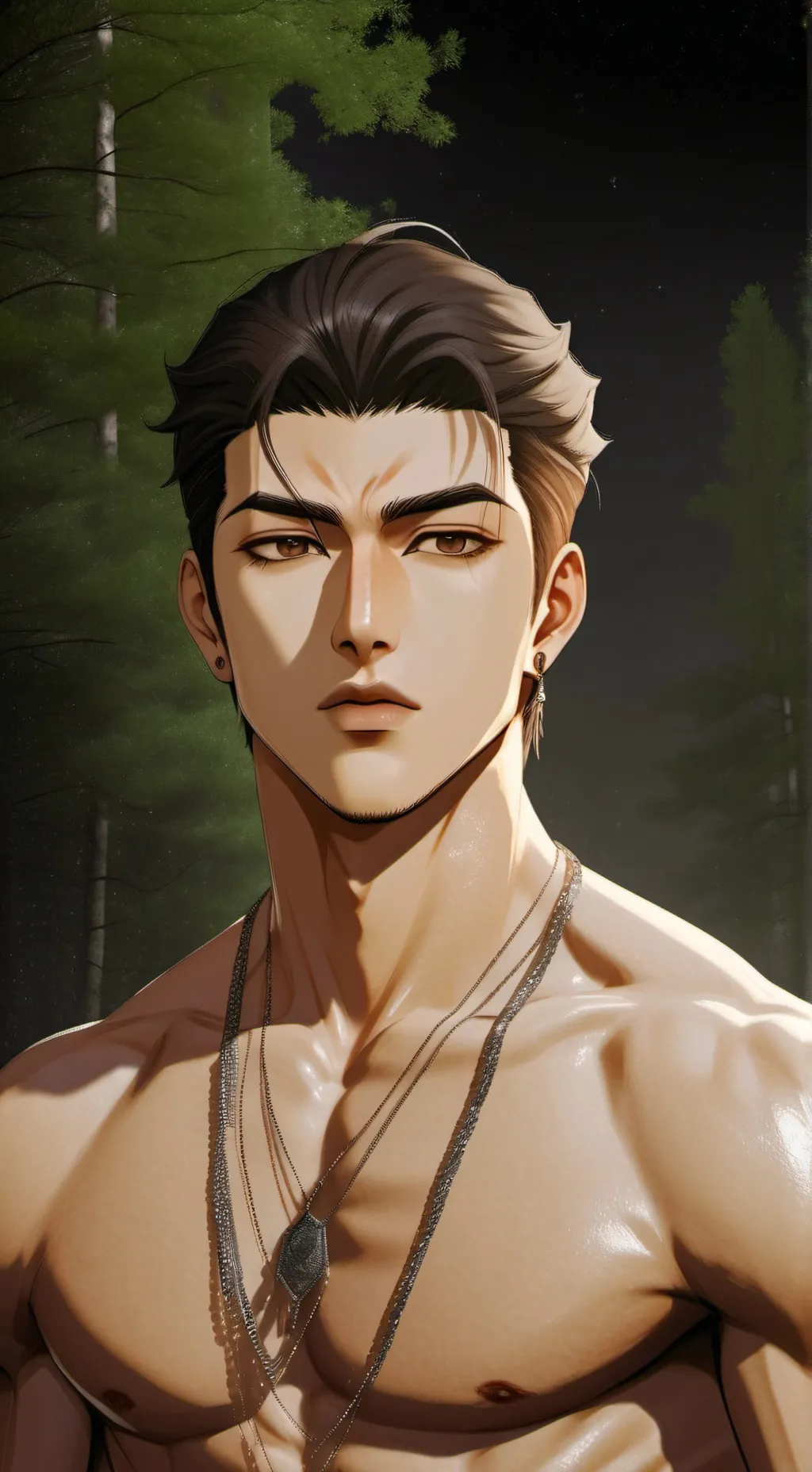 ai character: Mark background