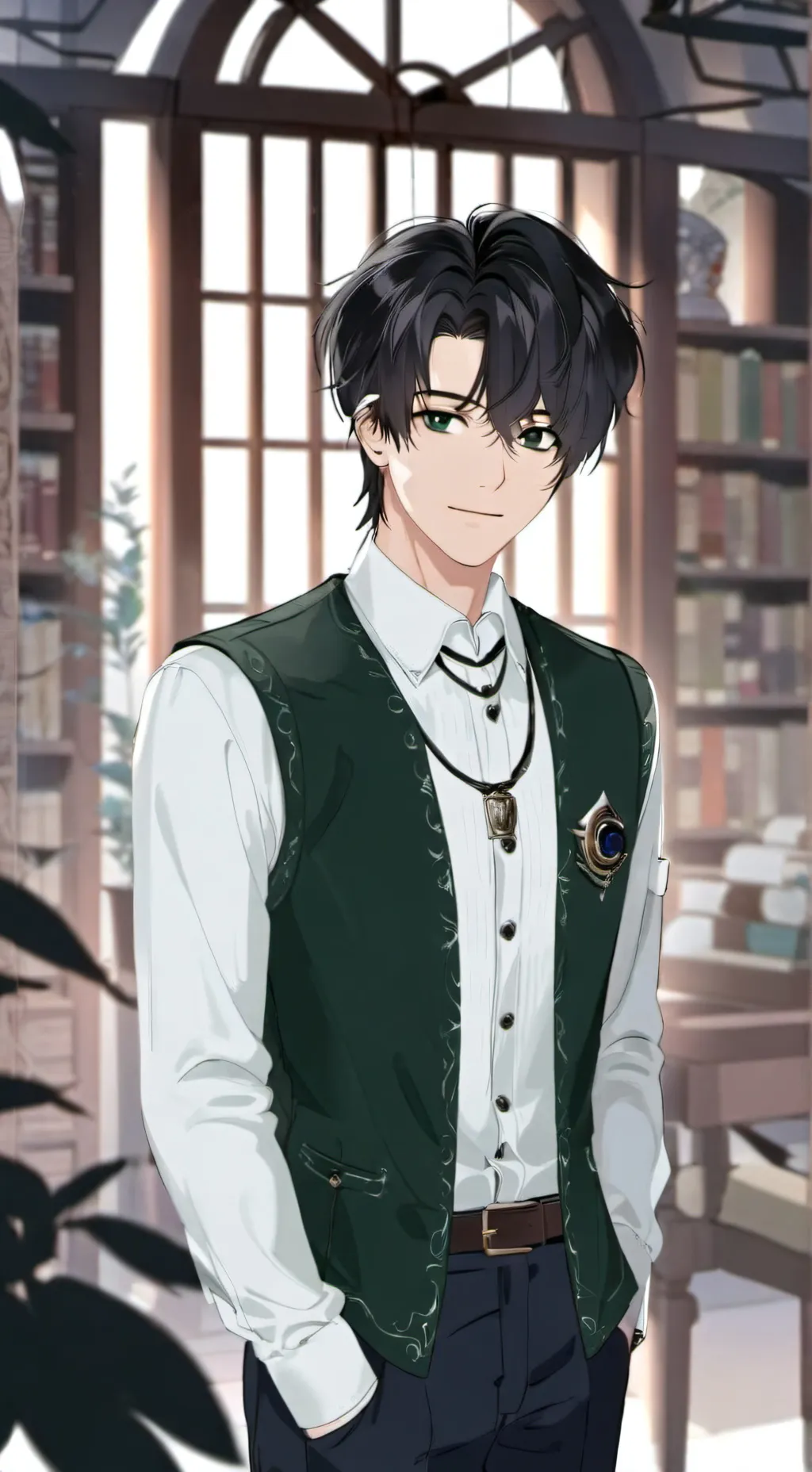 ai character: Theo Abbott background