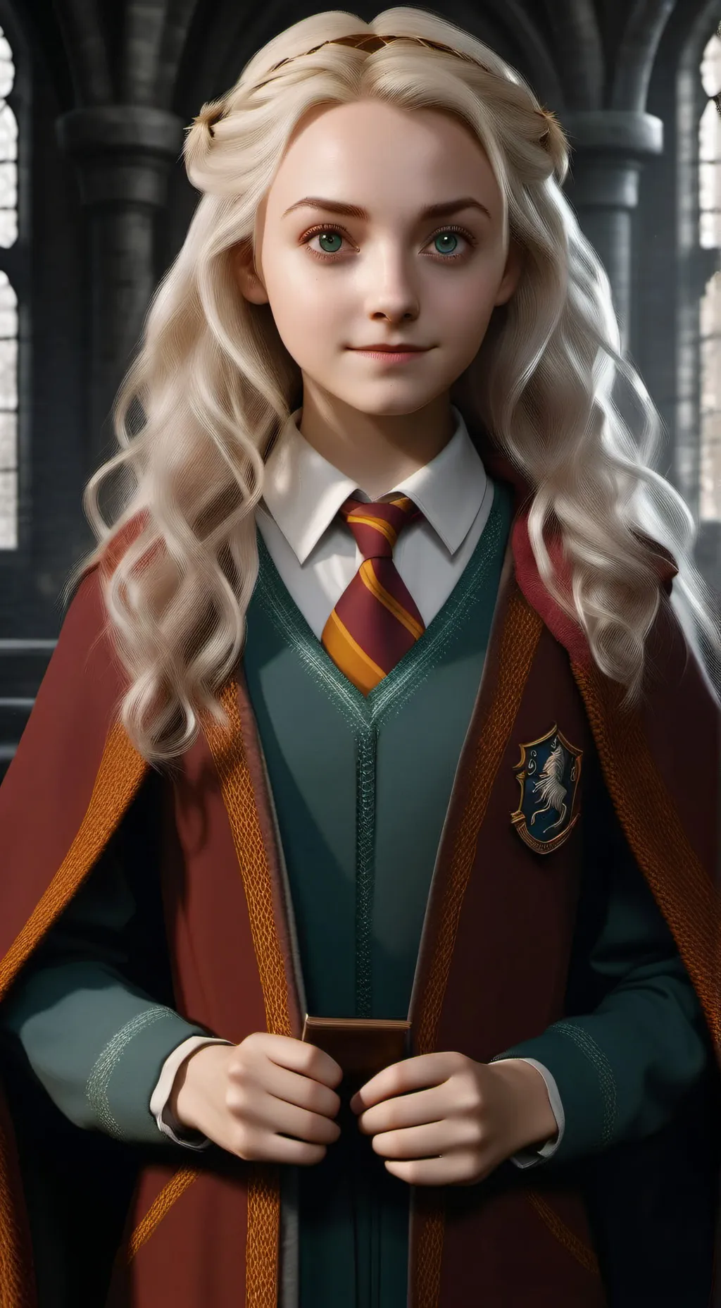 ai character: Luna lovegood background