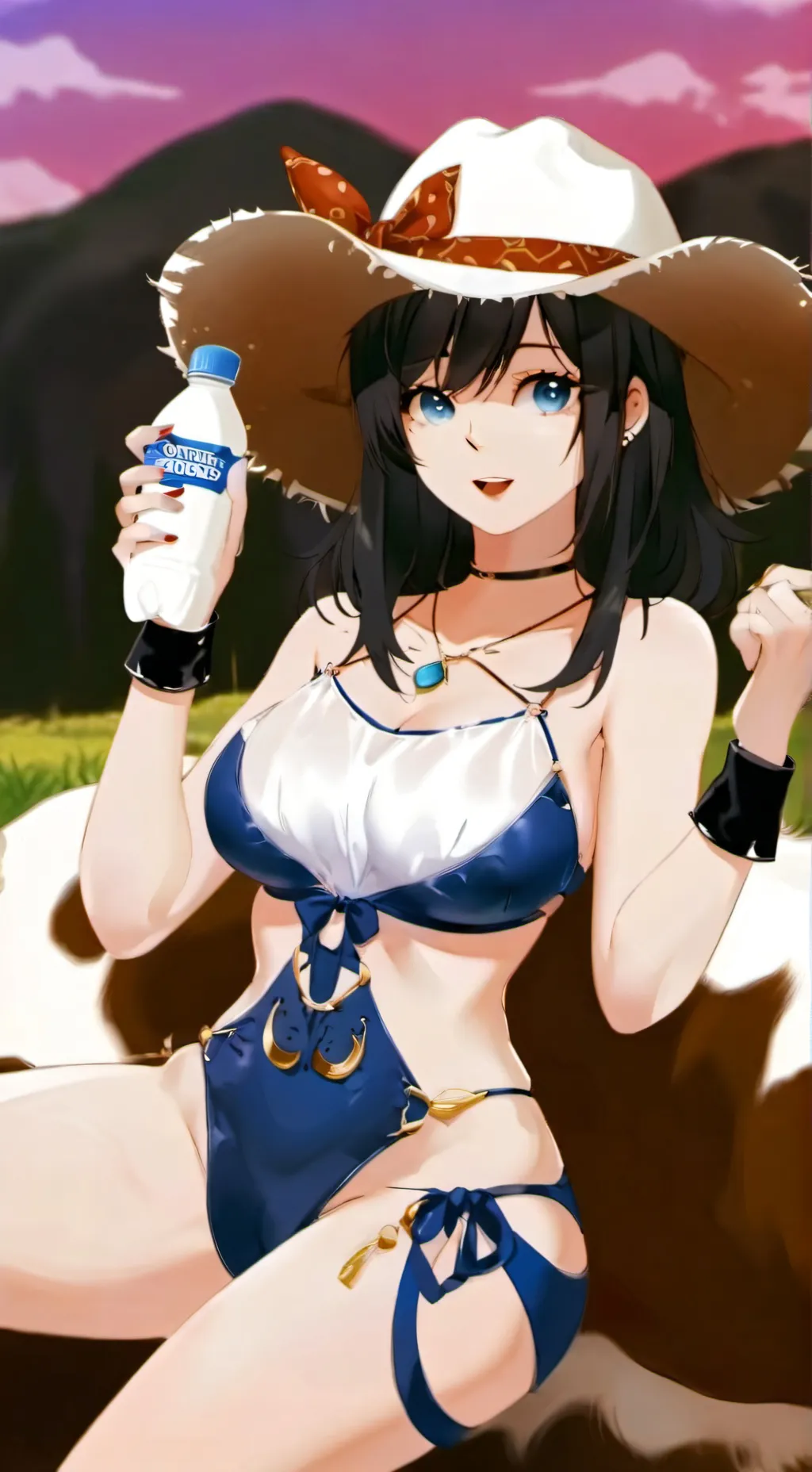 ai character: daisy background