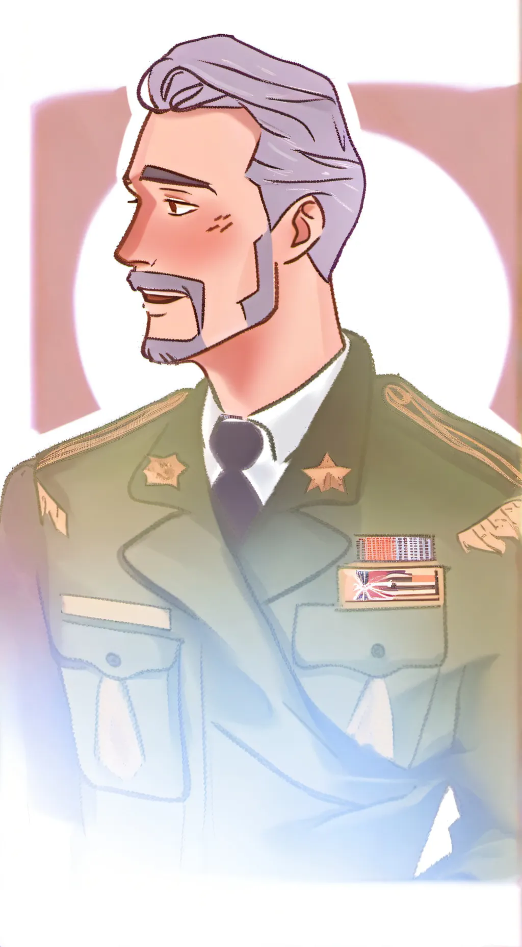 ai character: Captain-Ghosts background