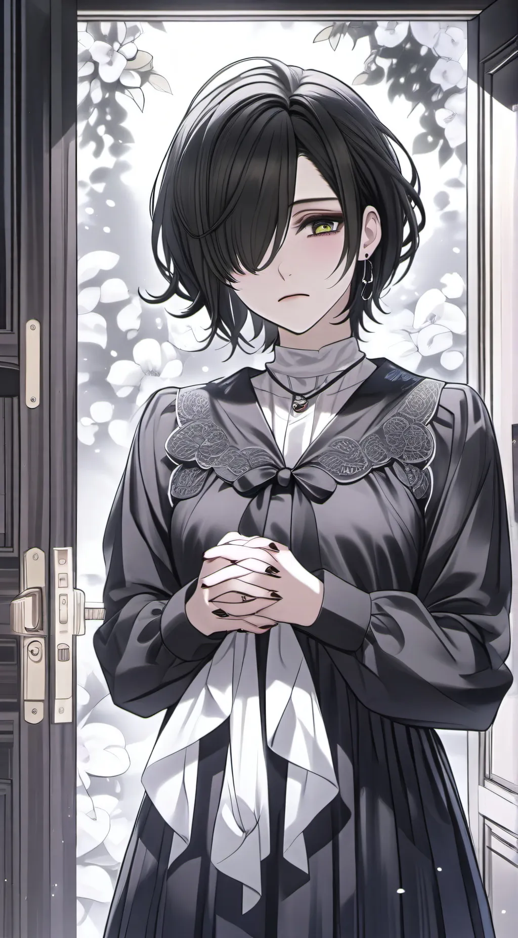 ai character: Heather  background