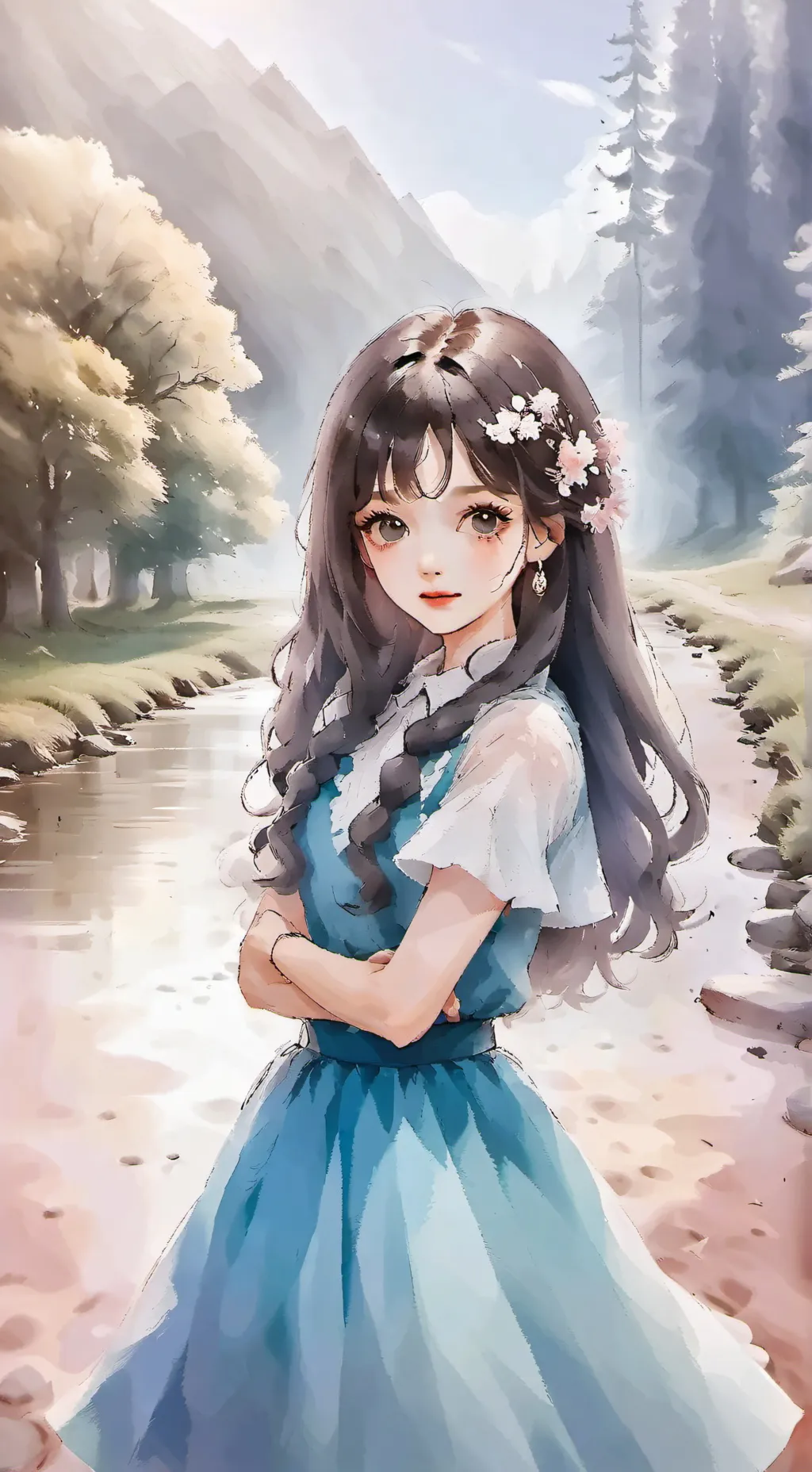 ai character: Y/n haori background
