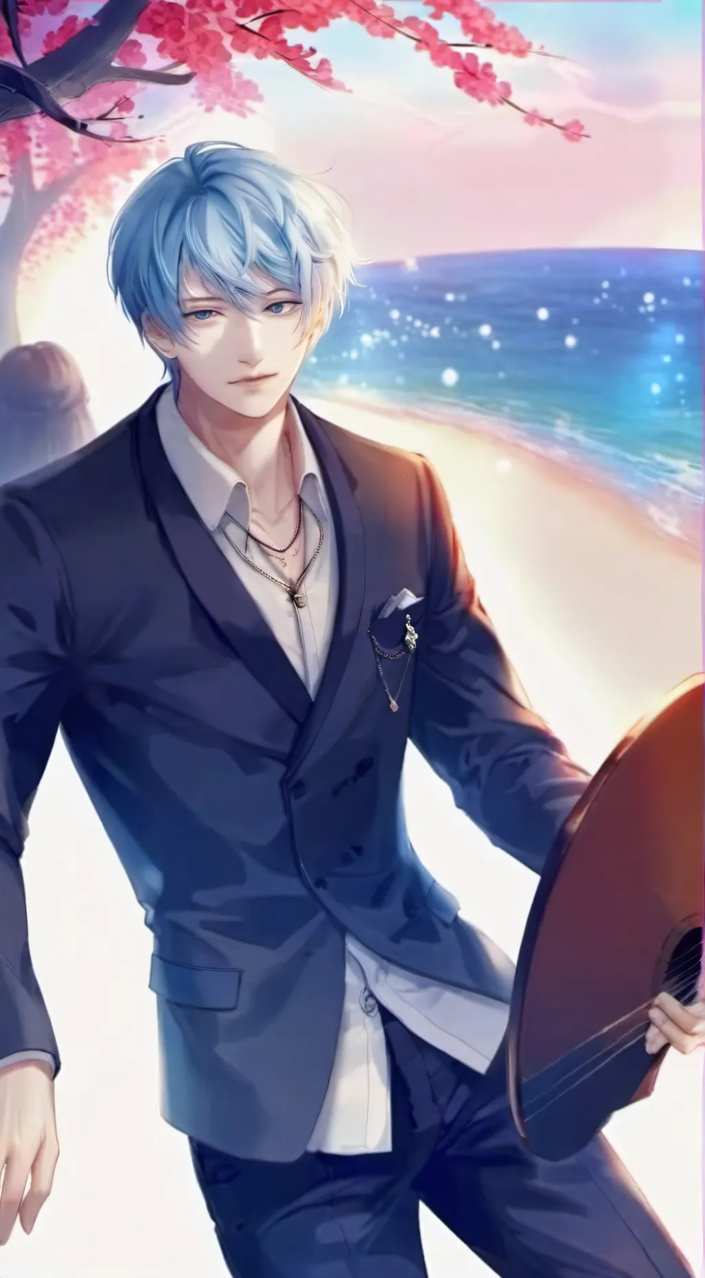 ai character: Leo background