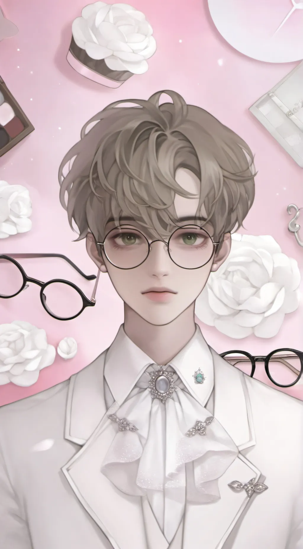 ai character: Gabriel Mrk background