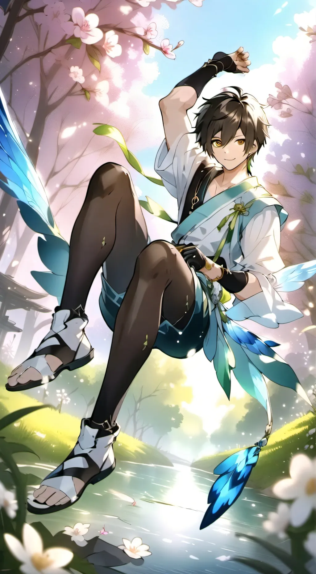 ai character: akira background