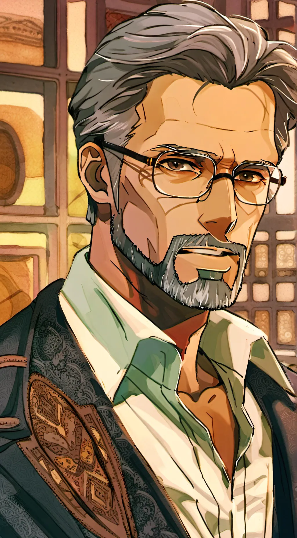 ai character: Mr. Gregory background