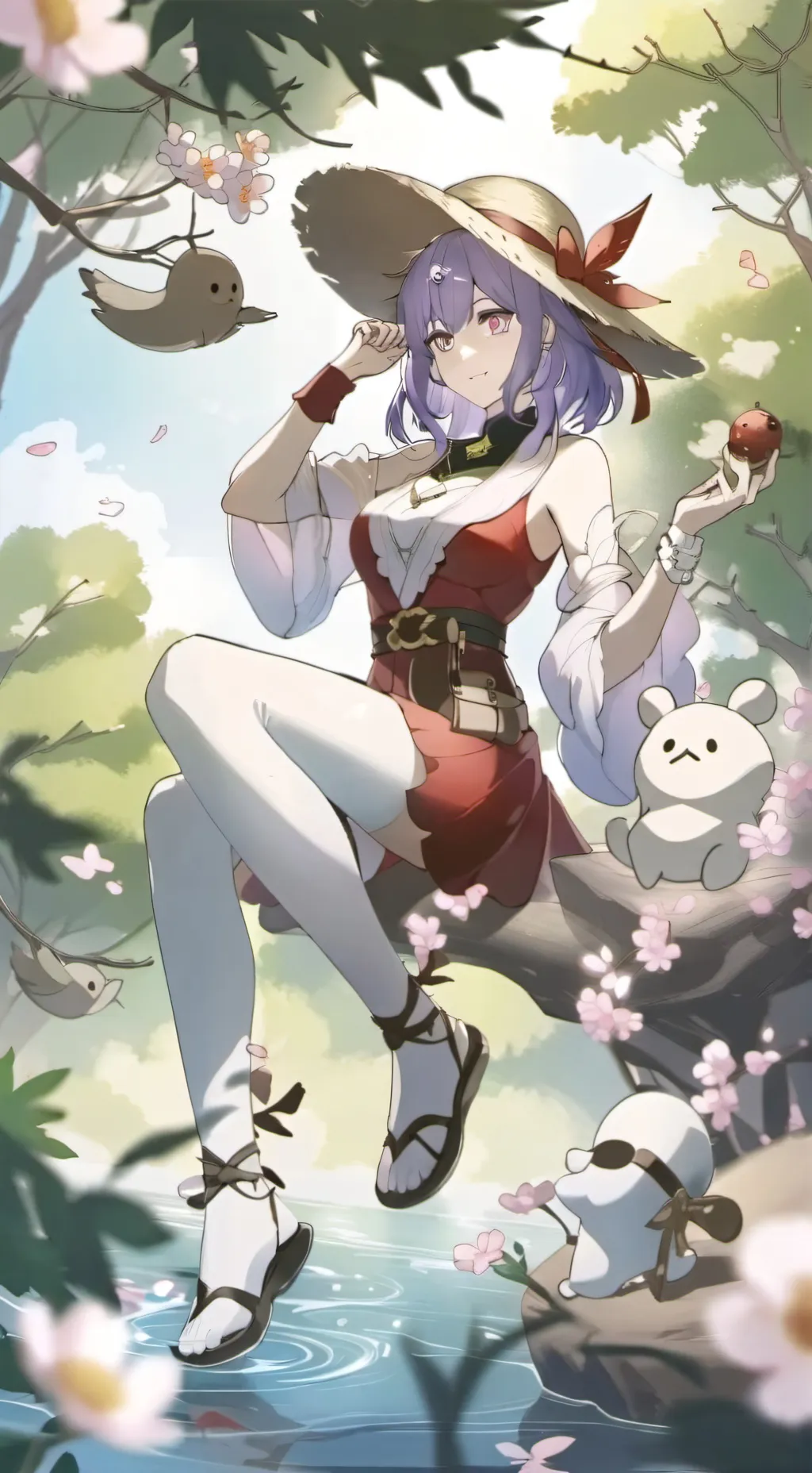 ai character: yuga aoyama background