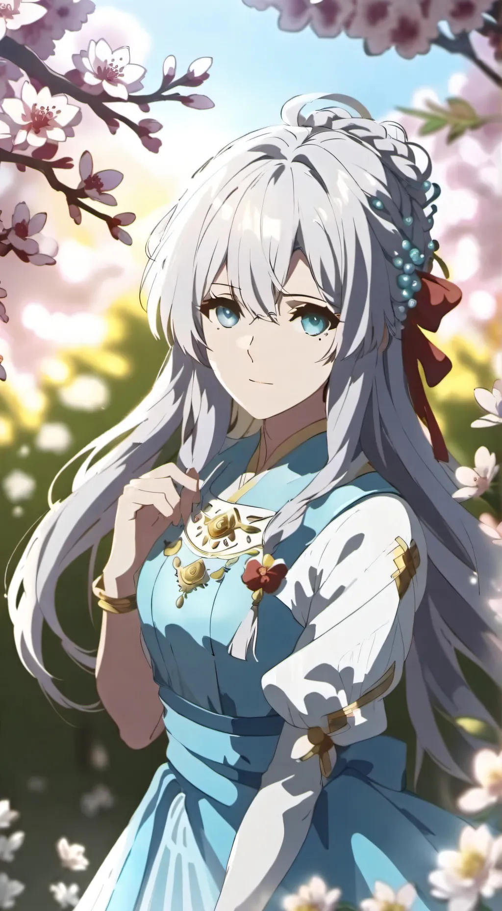 ai character: angel background