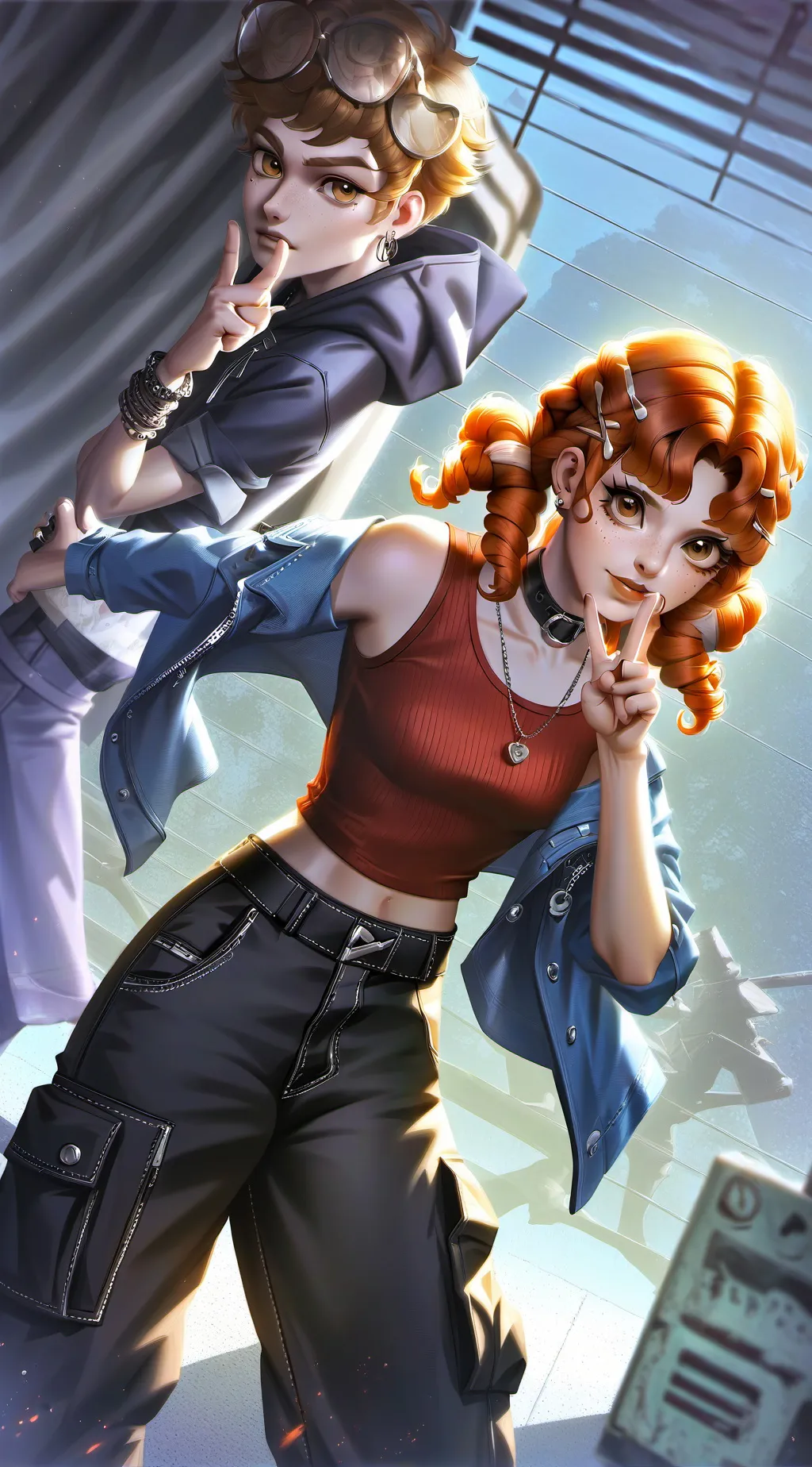 ai character: Iris & Jax background