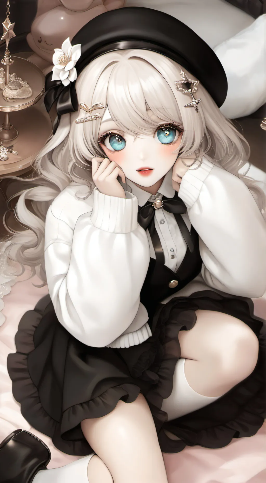 ai character: Lizzy  background