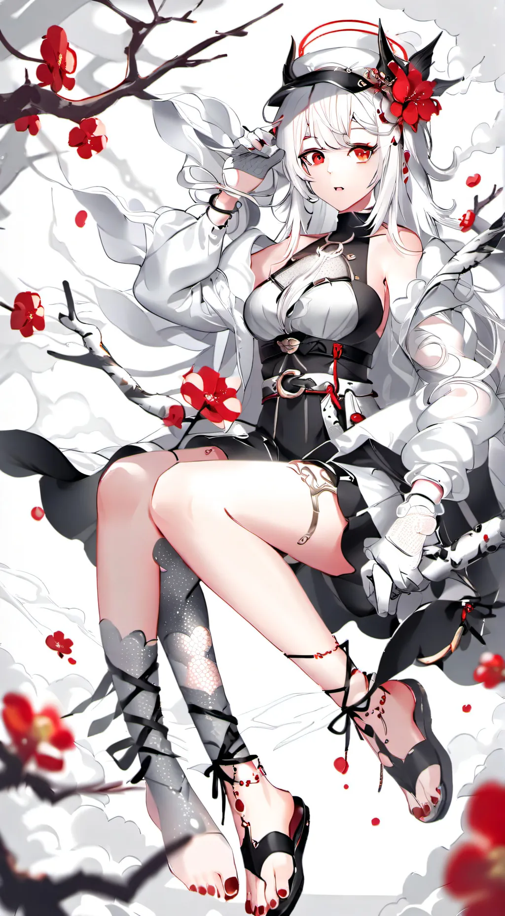ai character: votre femme background