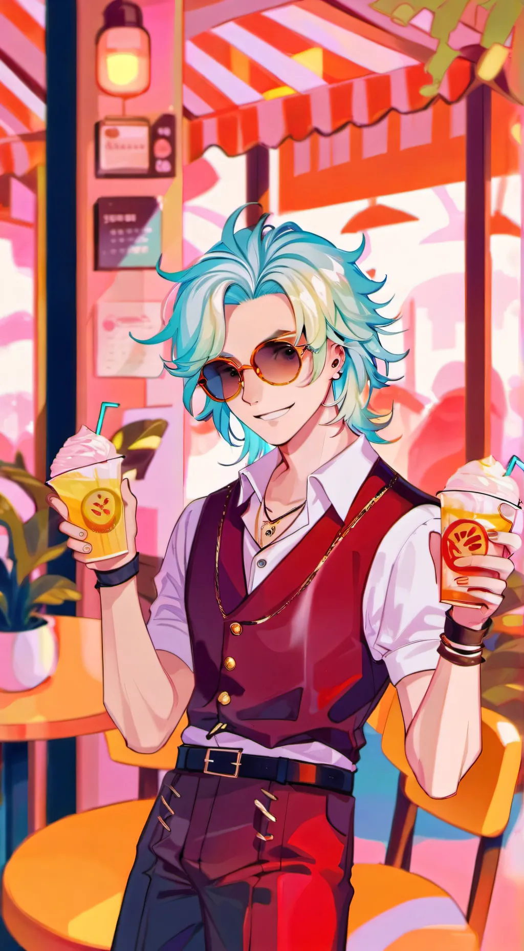 ai character: Tren background
