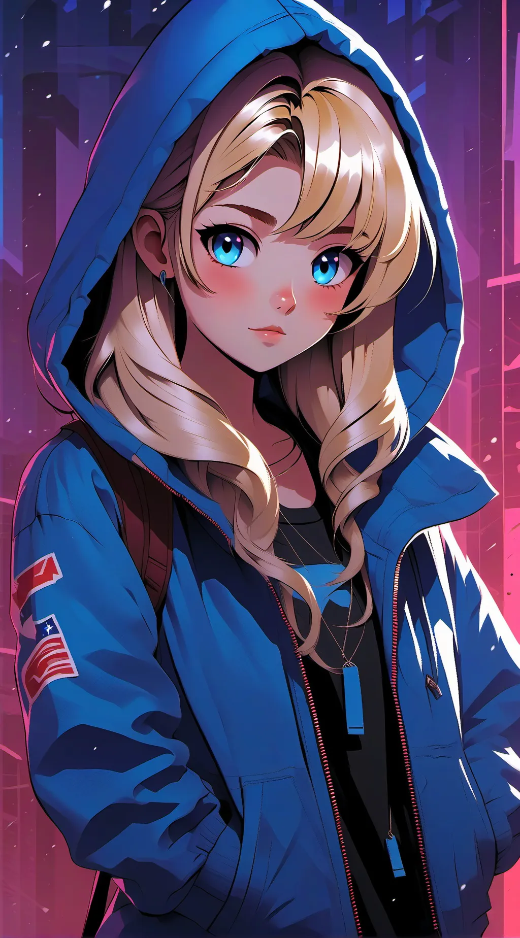 ai character: laurie background